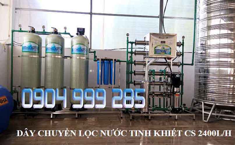 Dây chuyền lọc nước tinh khiết RO Inatech 2400 lít/h